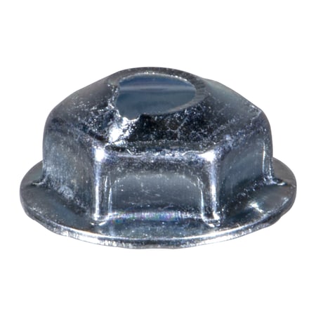 Midwest Fastener #8-32 x 15/32" Zinc Plated Steel Coarse Thread Washer Lock Nuts 20PK 933581